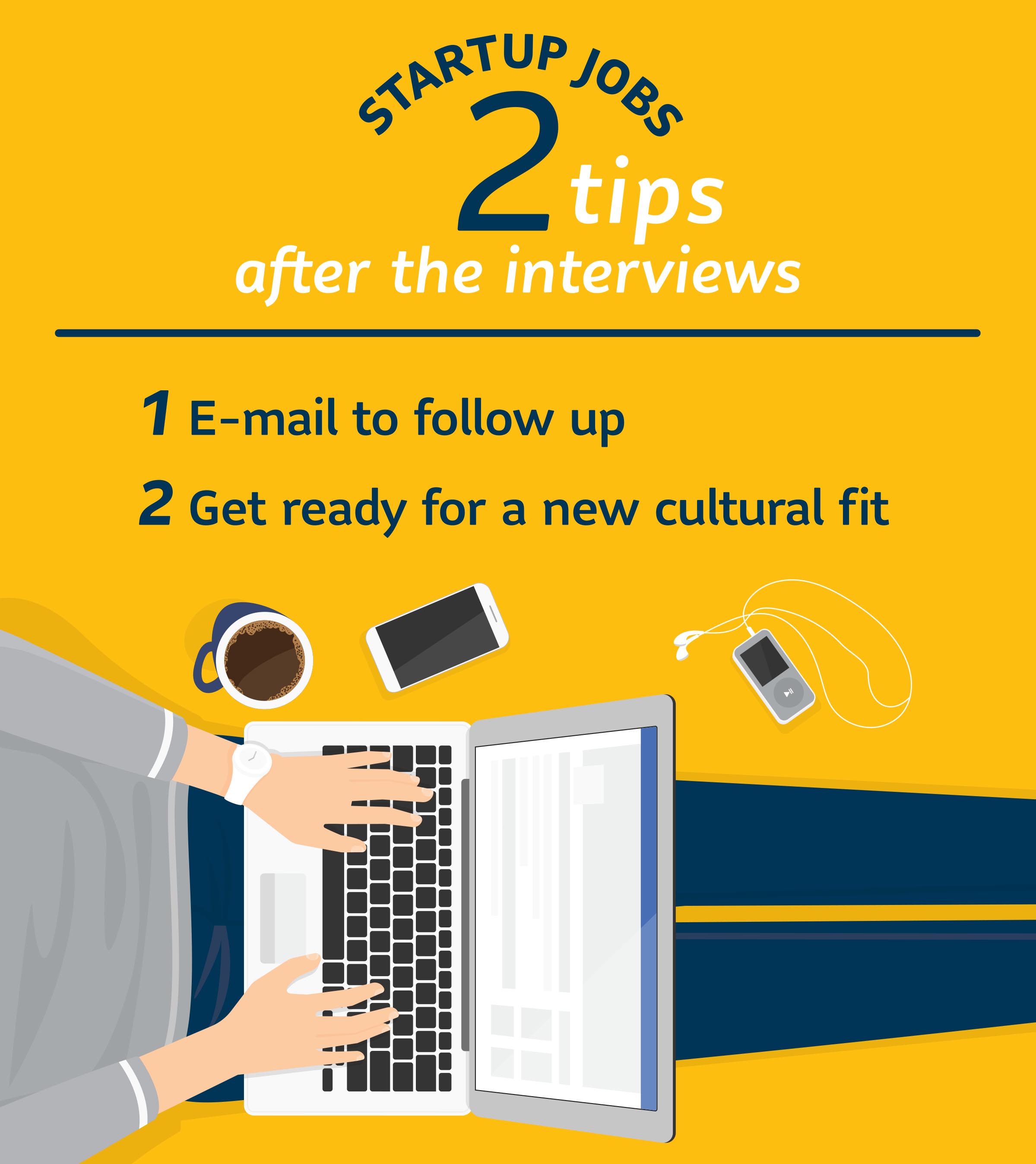 3 tips after interviewing for a startup job
