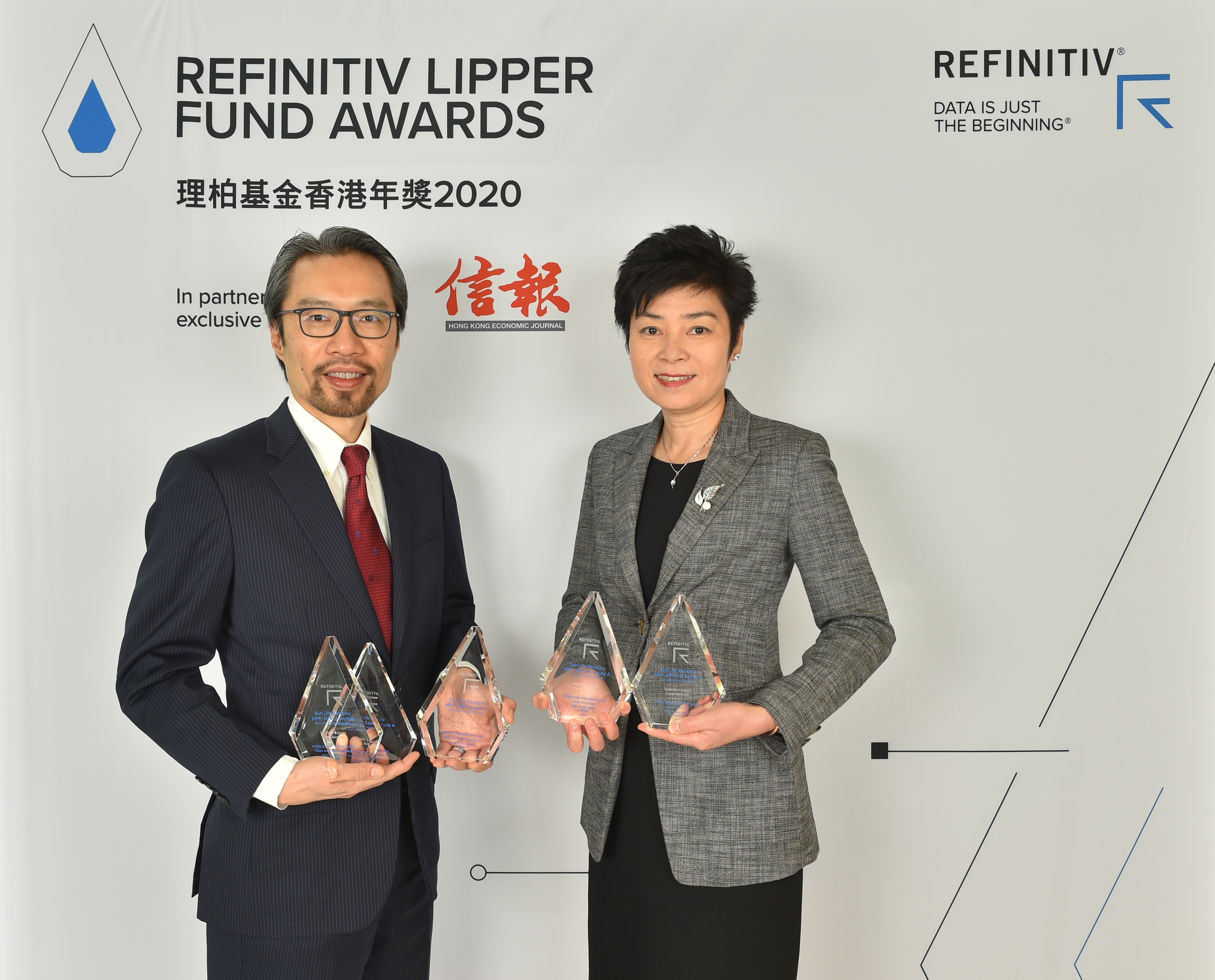 Sun Life Hong Kong Receives Five Awards at 2020 Refinitiv Lipper Fund Awards